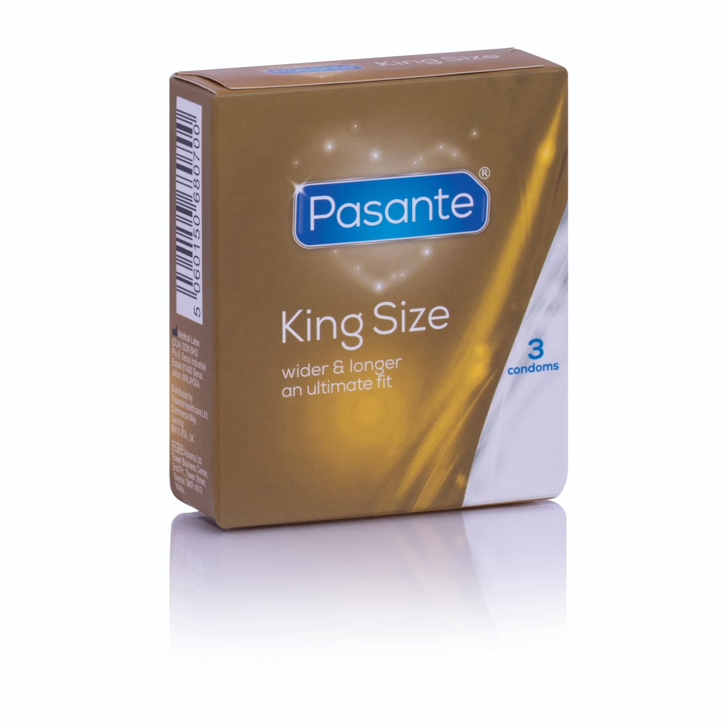 Pasante - King Size 3 Condoms